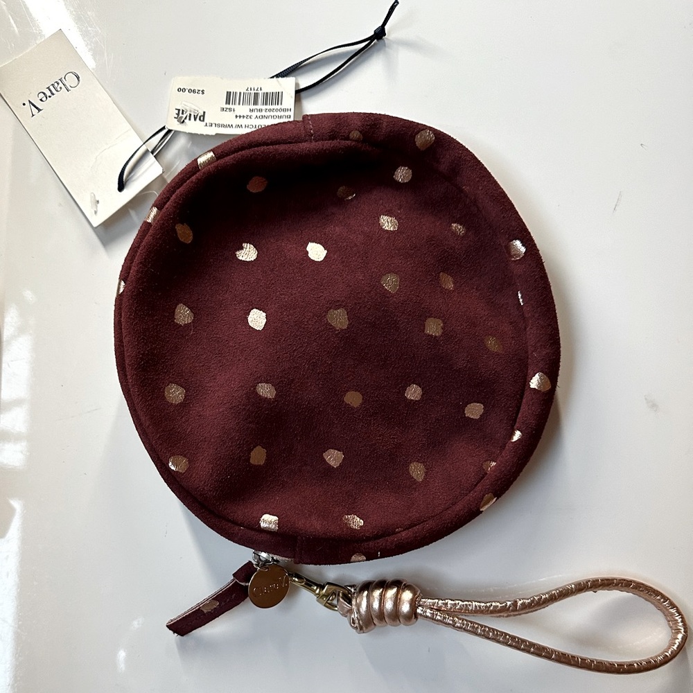 NWT Clare V Circle Wristlet - Picture 4 of 7
